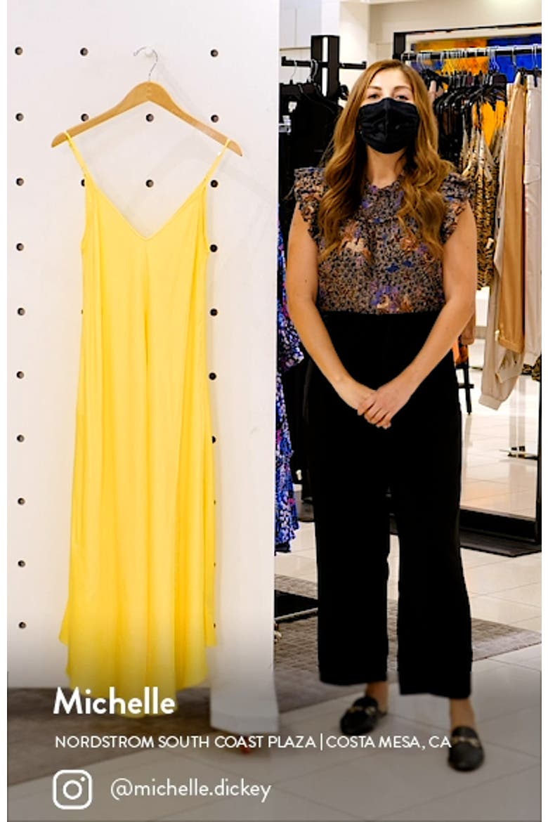 Lorraine Sleeveless Trapeze Midi Dress video