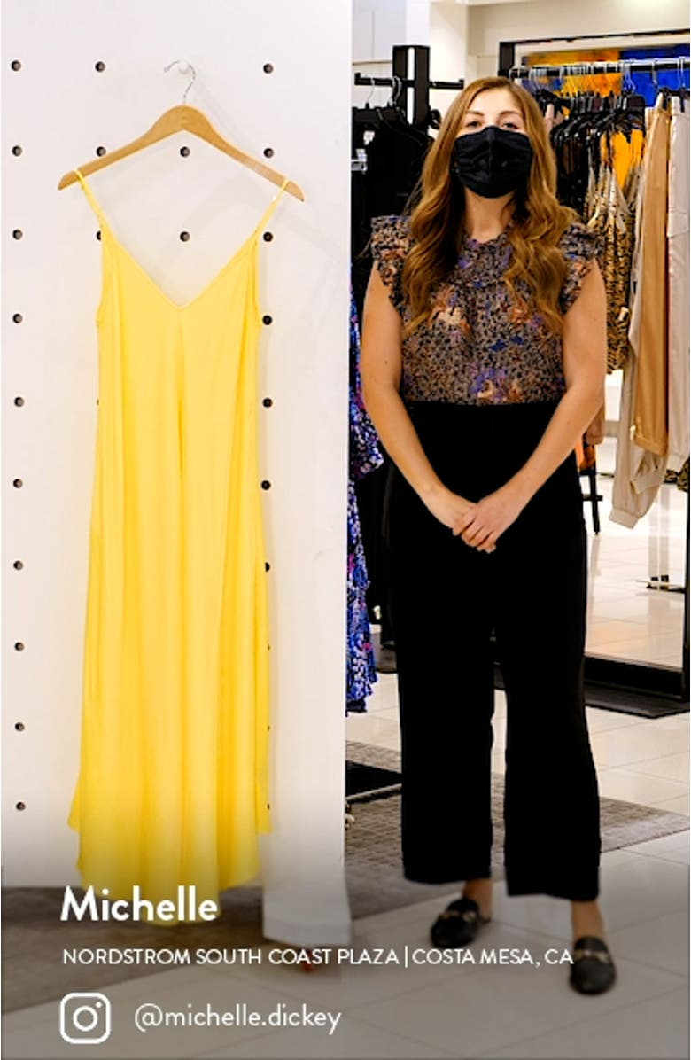 Lorraine Sleeveless Trapeze Midi Dress, sales video thumbnail