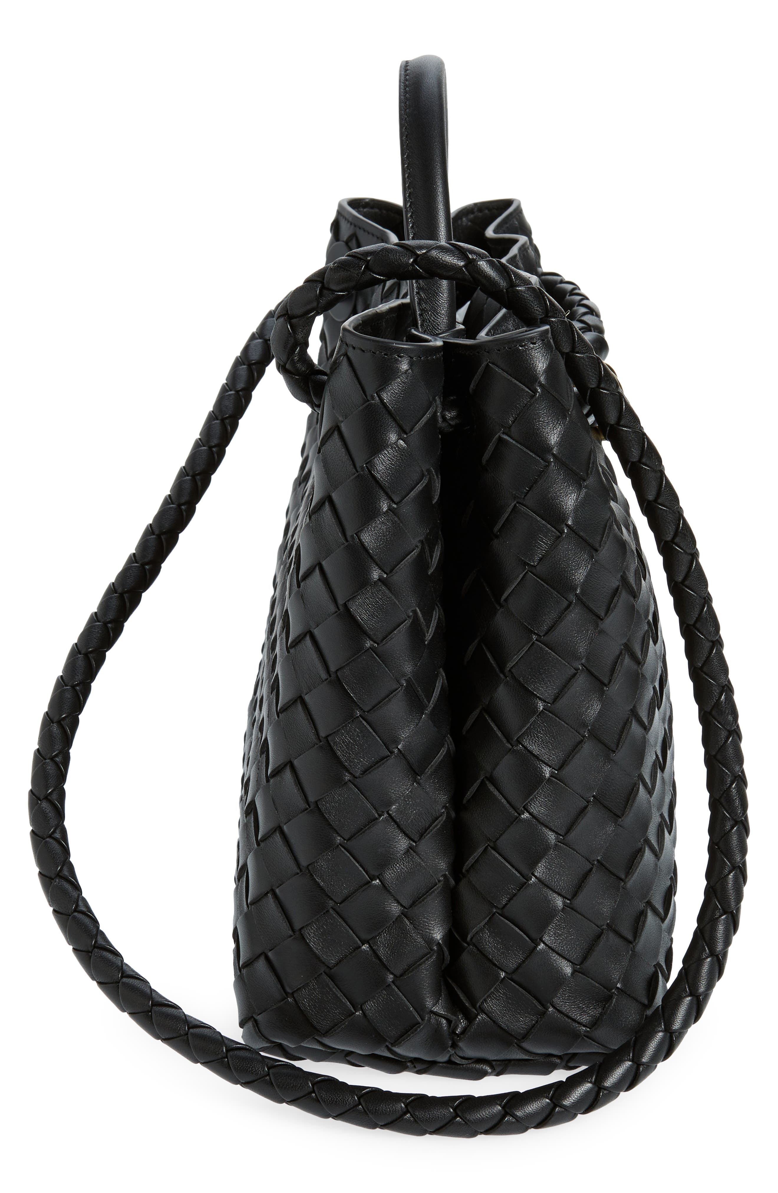 Женские сумки Bottega Veneta Medium Andiamo Intrecciato Shoulder Bag — фото 6