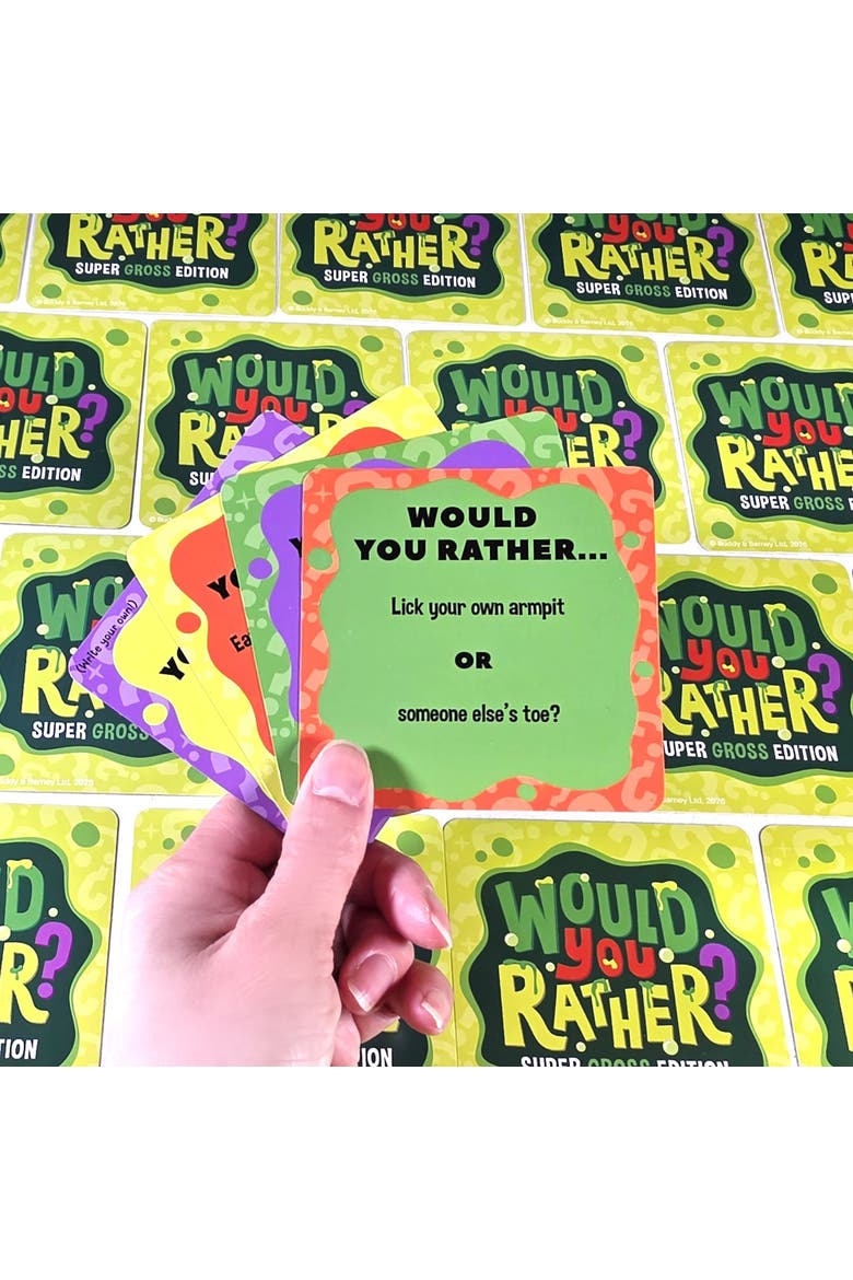 Would You Rather Card Game, Alternate, color, Multicolored