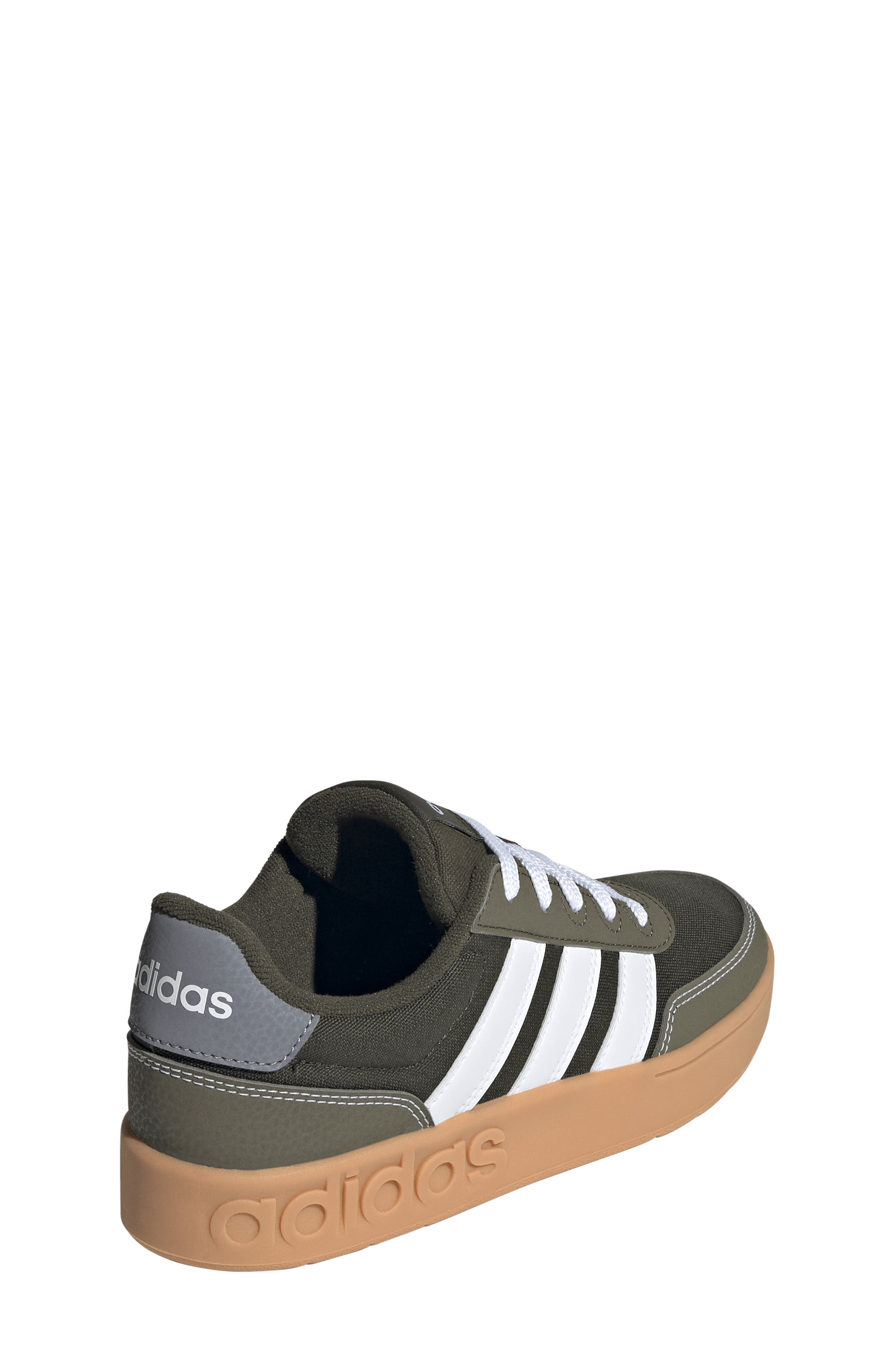 adidas Kids' Breakbase Sneaker, Alternate, color, Night Cargo/ White/ Olive
