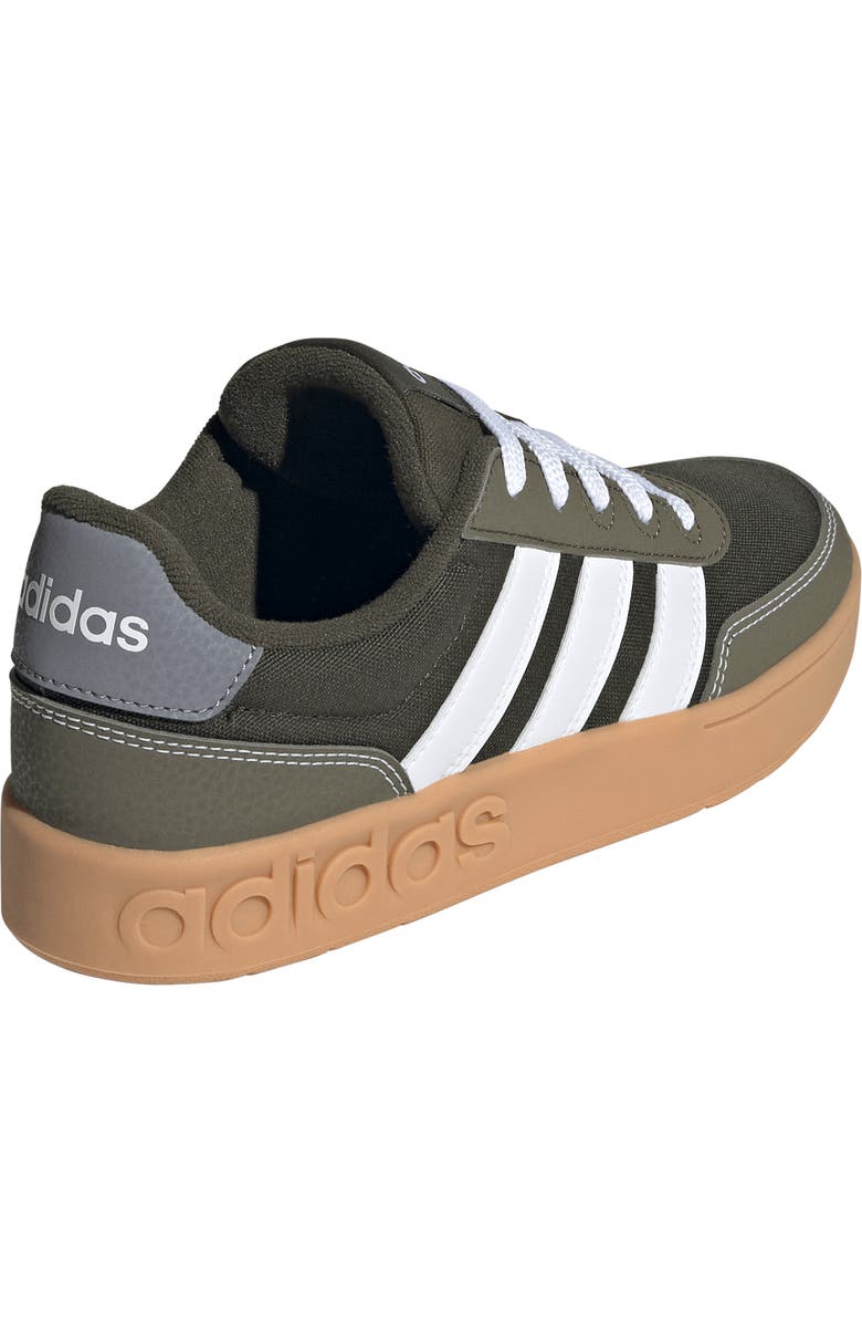 adidas Kids' Breakbase Sneaker, Alternate, color, Night Cargo/ White/ Olive