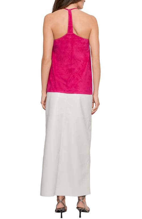 As By Df Joni Suede Fringe Cami In Pink