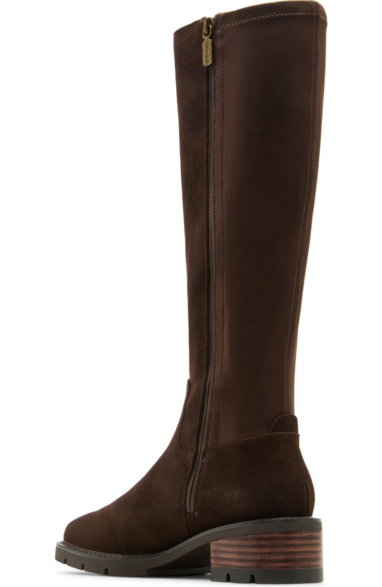 Blondo Harriet Waterproof Knee High Boot, Alternate, color, Java Suede