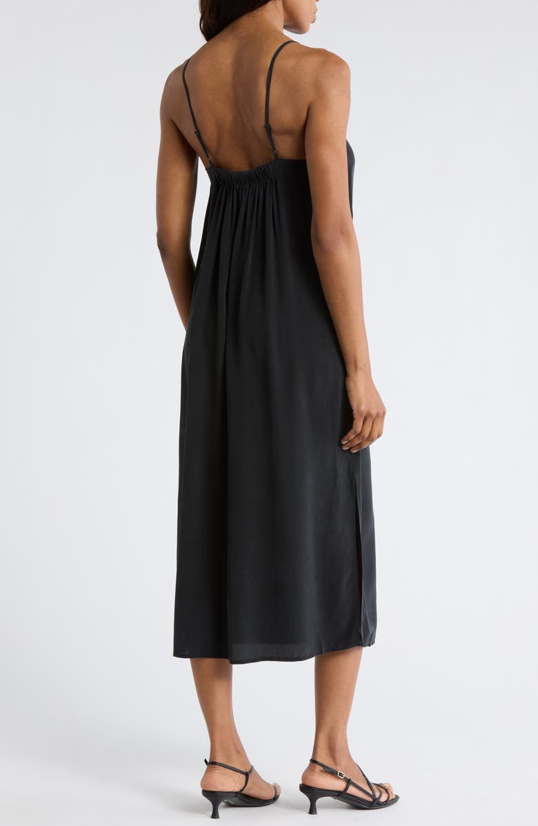 Splendid Merrick Silk Slipdress, Alternate, color, Black