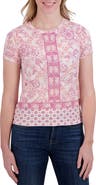 Lucky Brand Floral Cotton & Modal T-Shirt