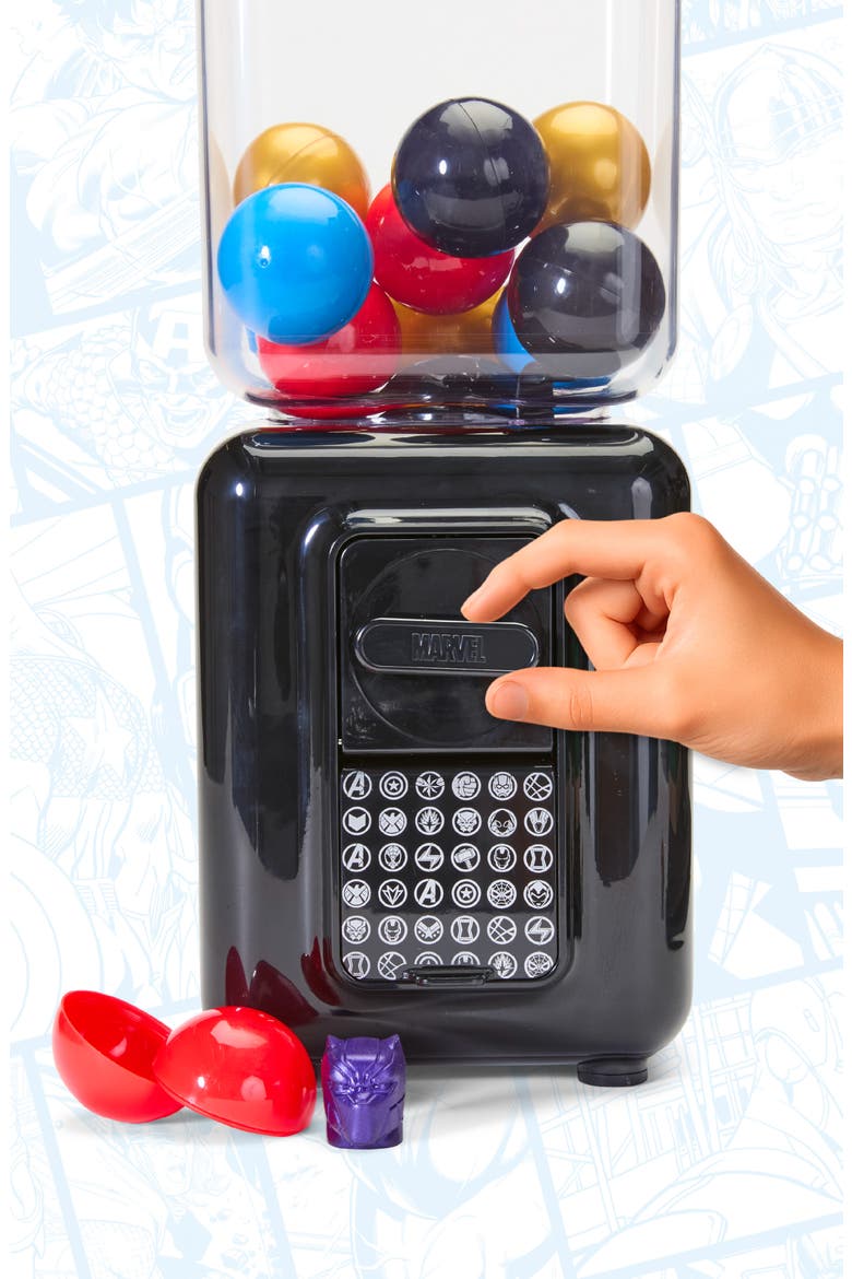 x Marvel Toy Vending Machine, Alternate, color, BLACK