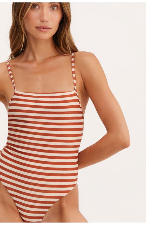 AU NATUREL BY GOTTEX AU NATUREL BY GOTTEX GOLDEN HOUR LUNA SQUARE NECK & SCOOPED BACK ONE PIECE