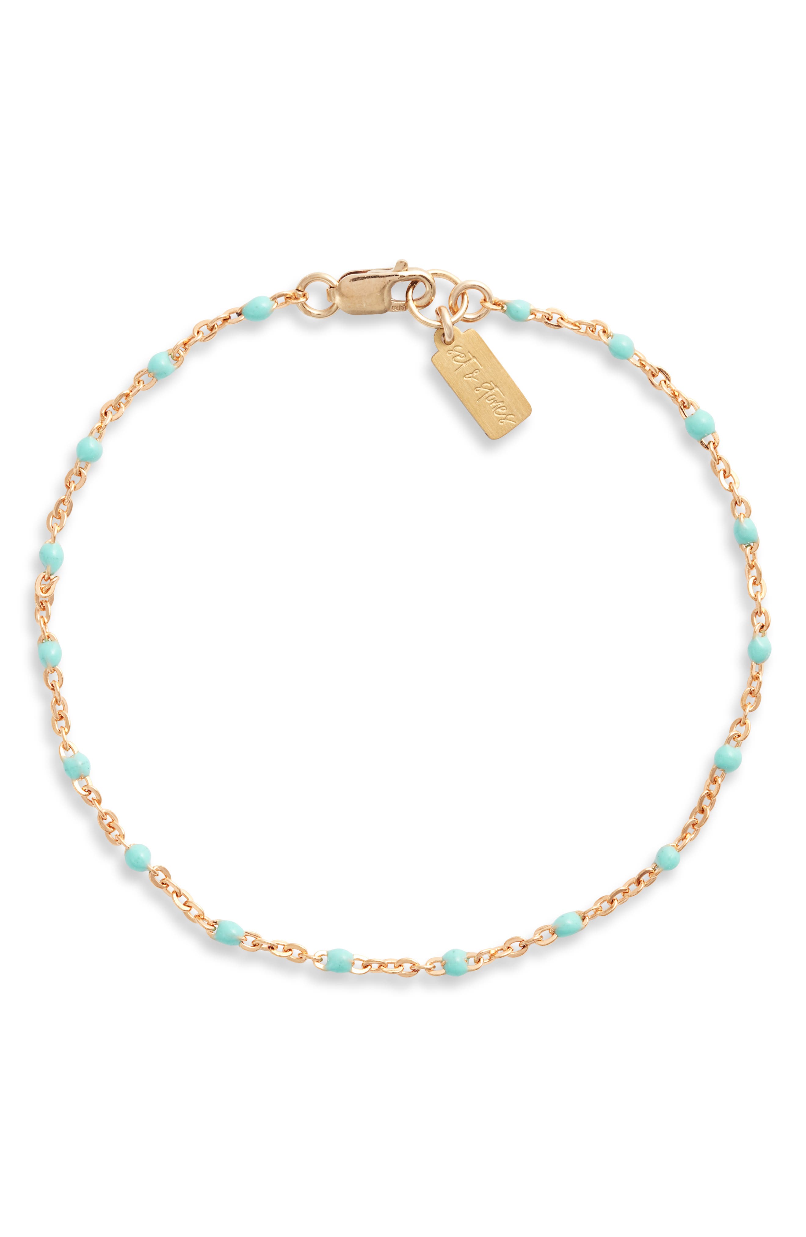 selected GOLD/ TURQUOISE