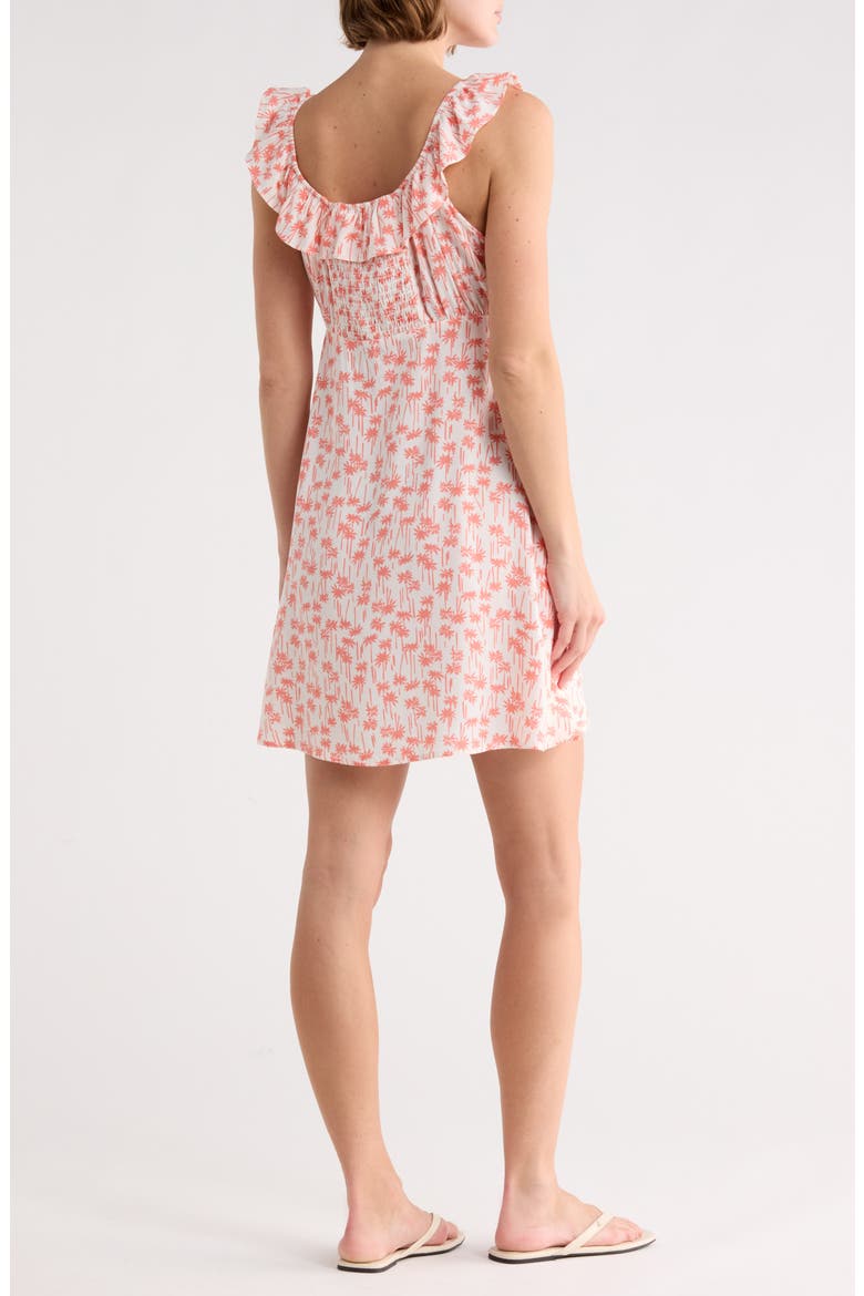 Blossom Minidress, Alternate, color, CORAL PARADISE