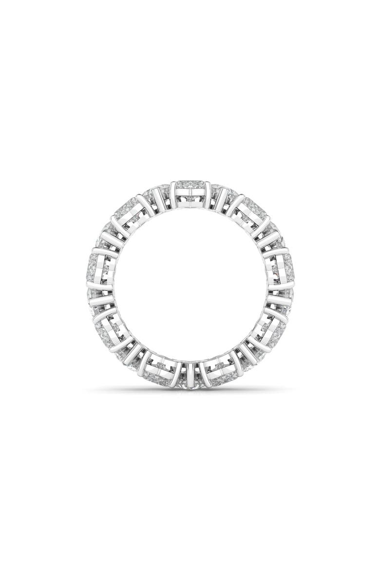 Alternating Hearts Lab Created Diamond Eternity Ring, Alternate, color, WHITE GOLD