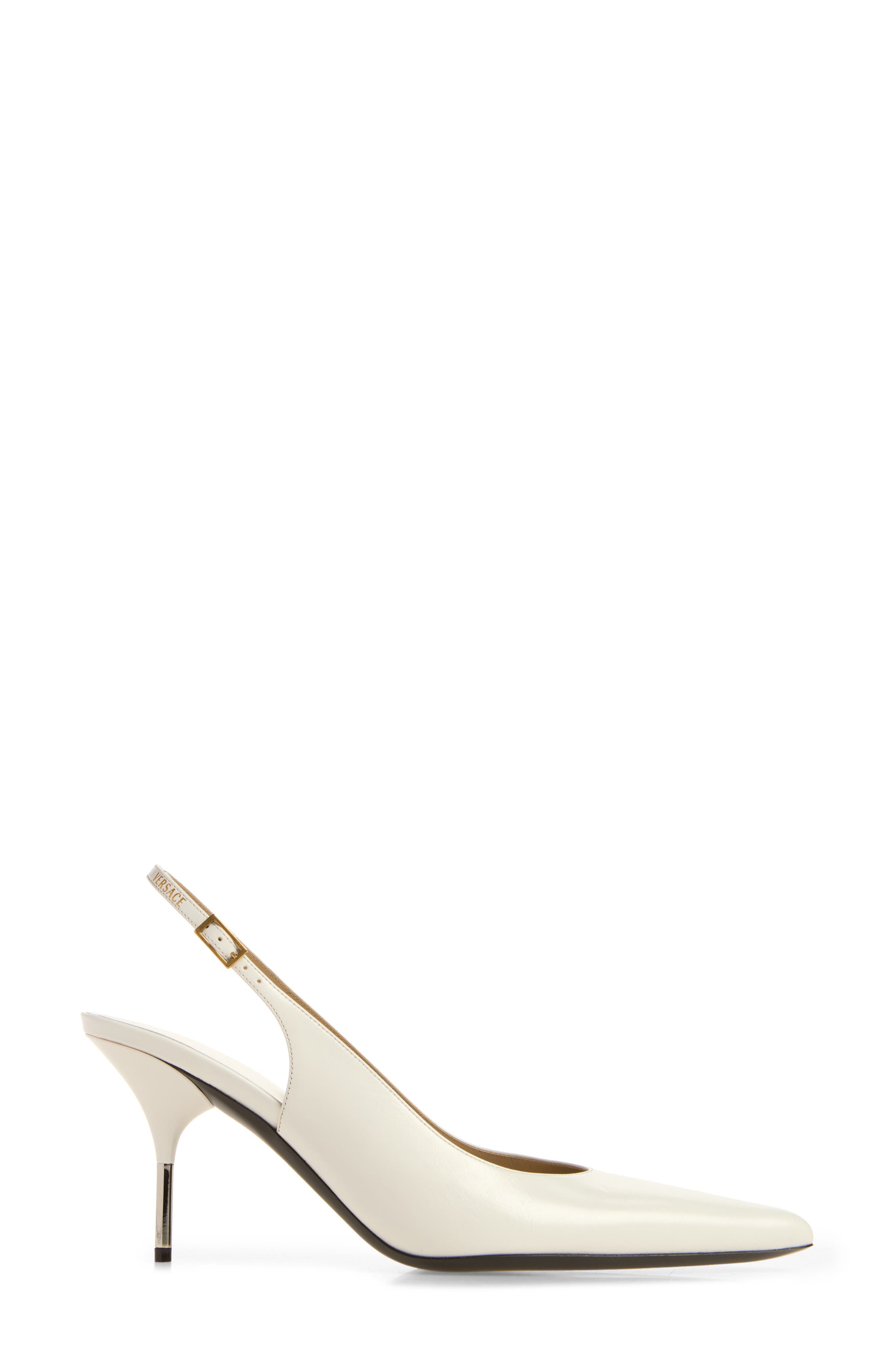 Slingback Pump, Alternate, color, WHITE GOLD PALLADIUM