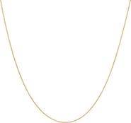 BY ADINA EDEN Dainty Cable Chain Necklace 14K