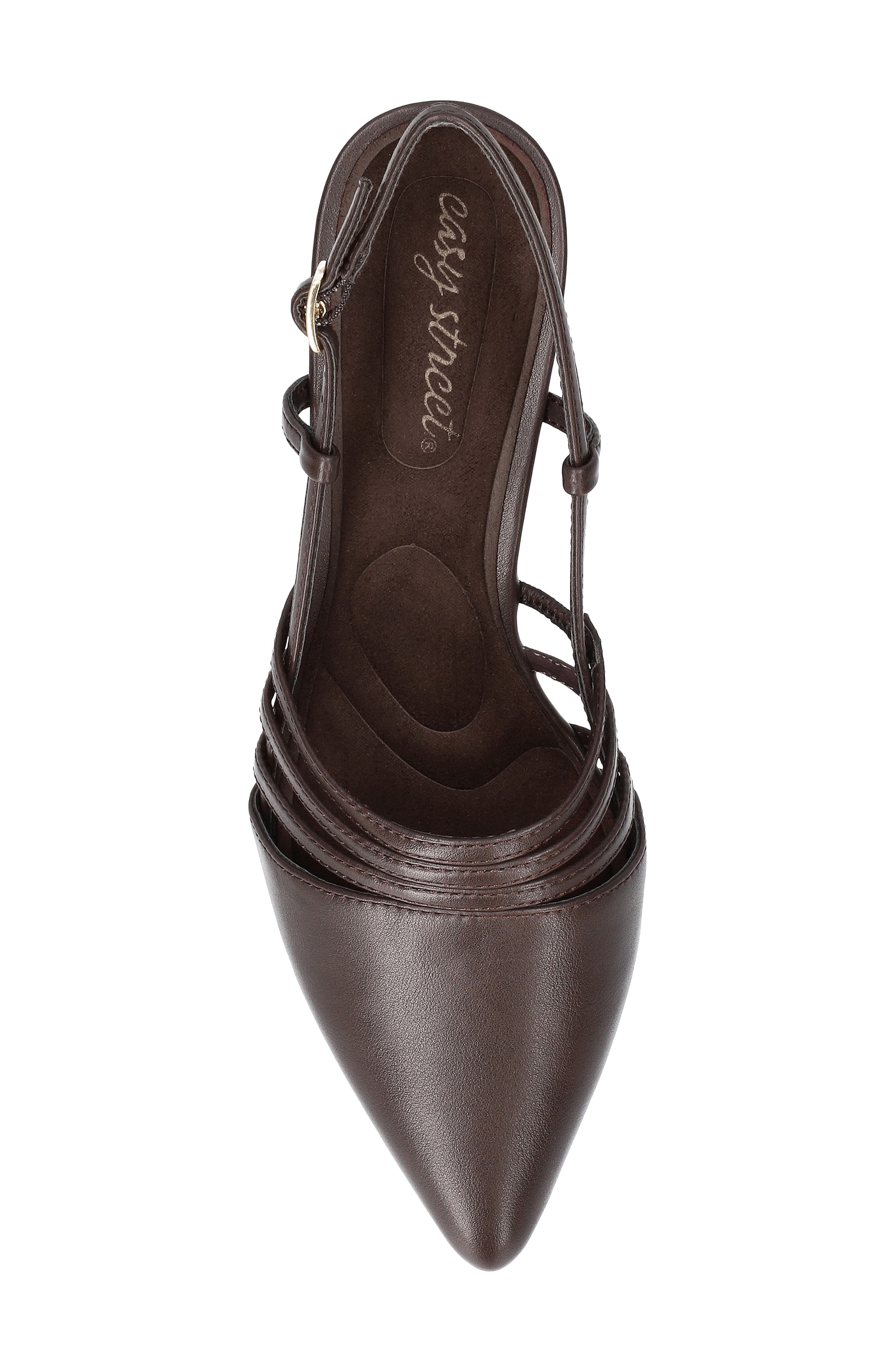 Aura Slingback Pump, Alternate, color, BROWN