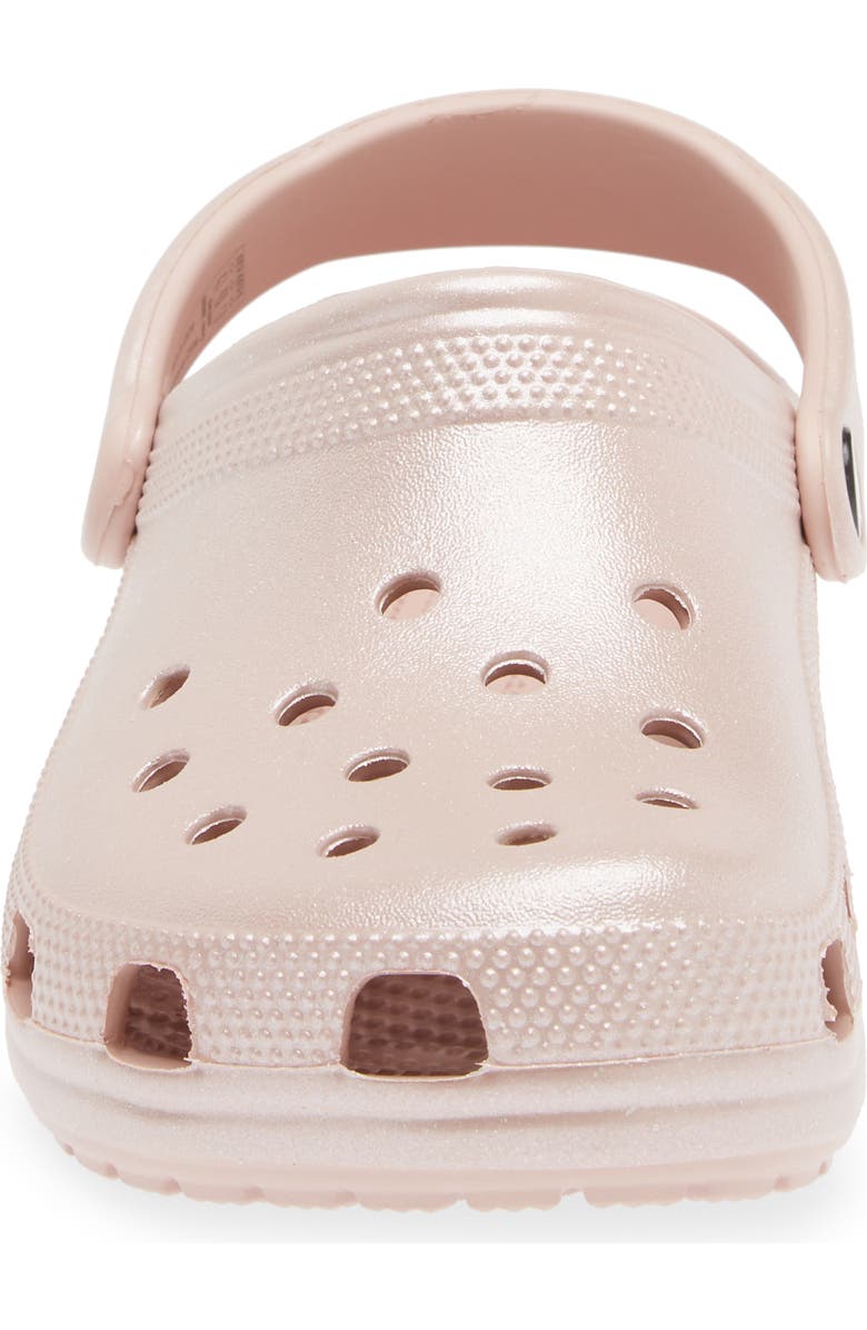 CROCS Classic Shimmer Clog, Alternate, color,