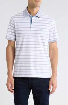 Brooks Brothers Slim Fit Stripe Cotton Piqué Polo