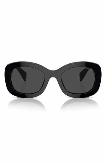 Prada 55mm Oval Sunglasses