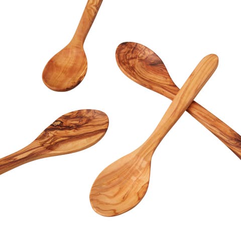 Olive Wood Spoons - Set of 4