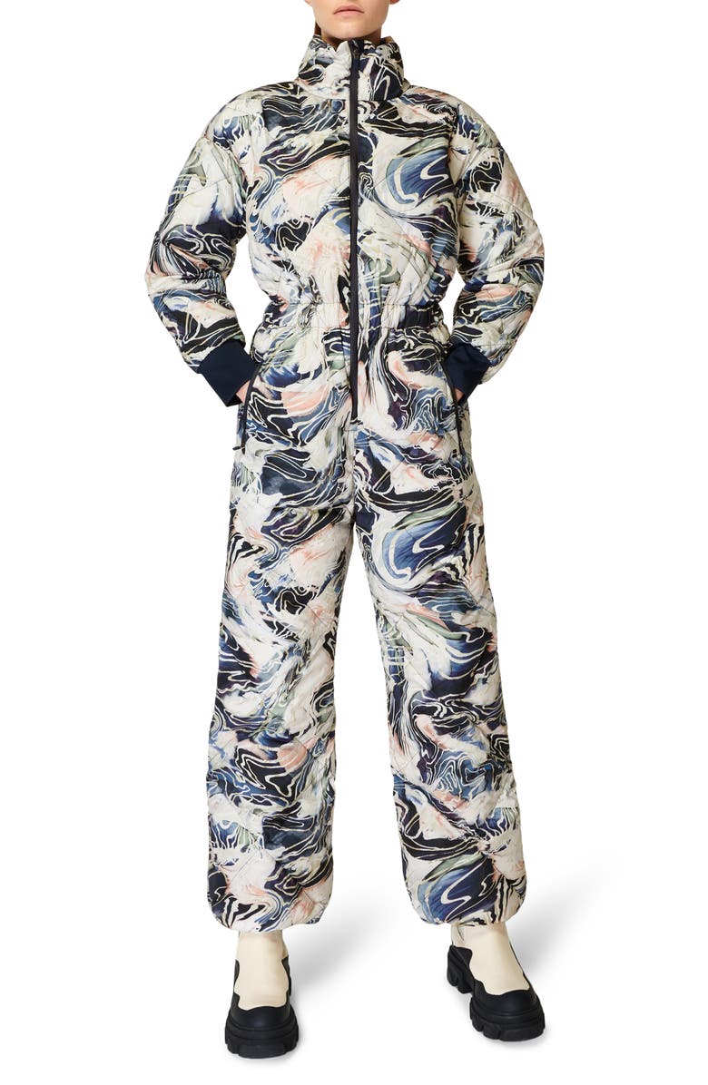 Sweaty Betty All in One Recycled Polyester Ski Suit, Main, color,
