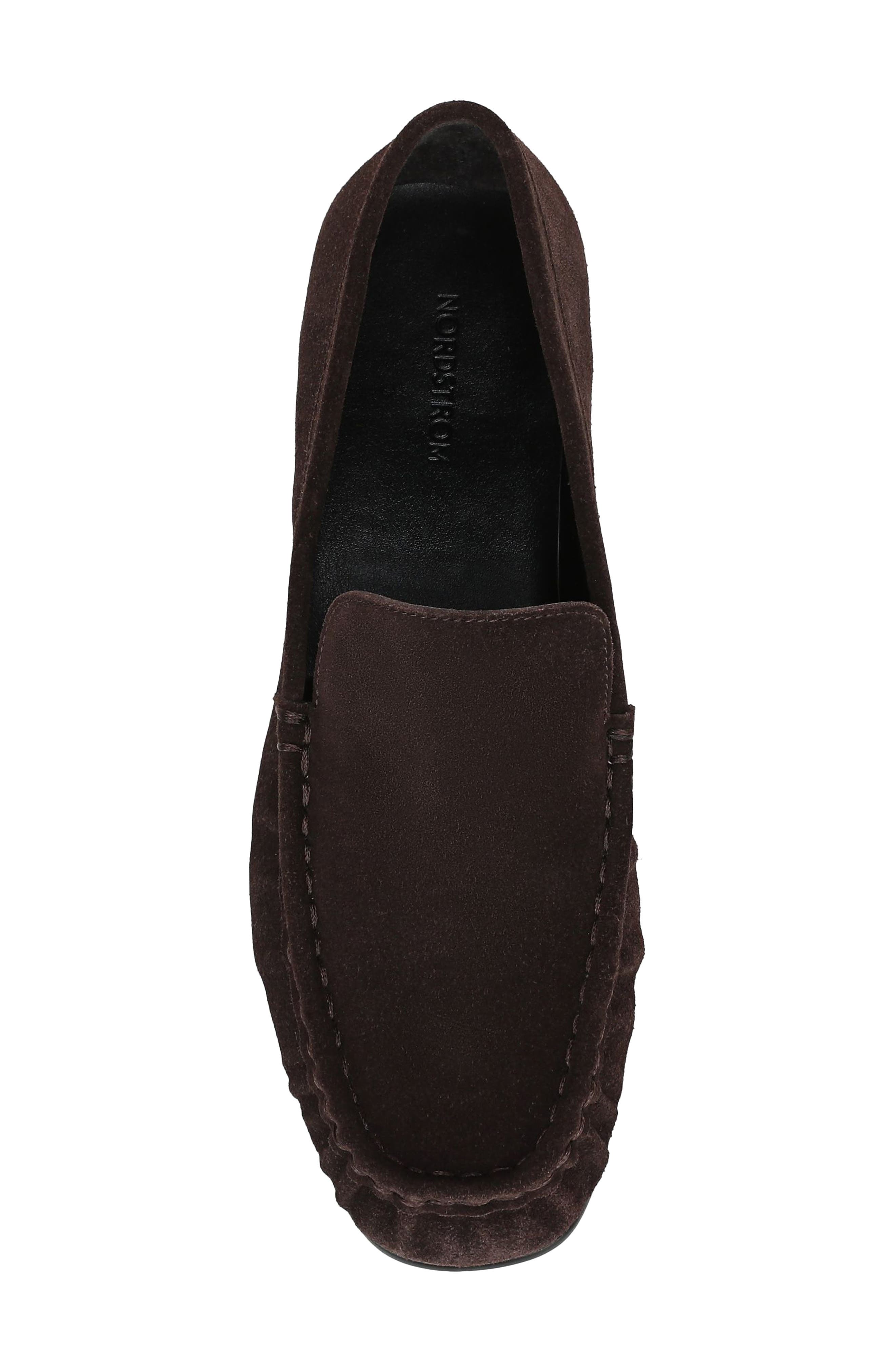 Nordstrom Benson Loafer, Alternate, color, Brown Caffe Suede