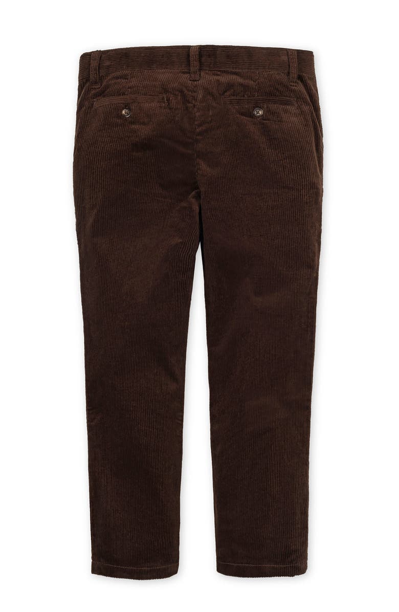 Hope & Henry Organic Stretch Corduroy Pant, Alternate, color, Chocolate