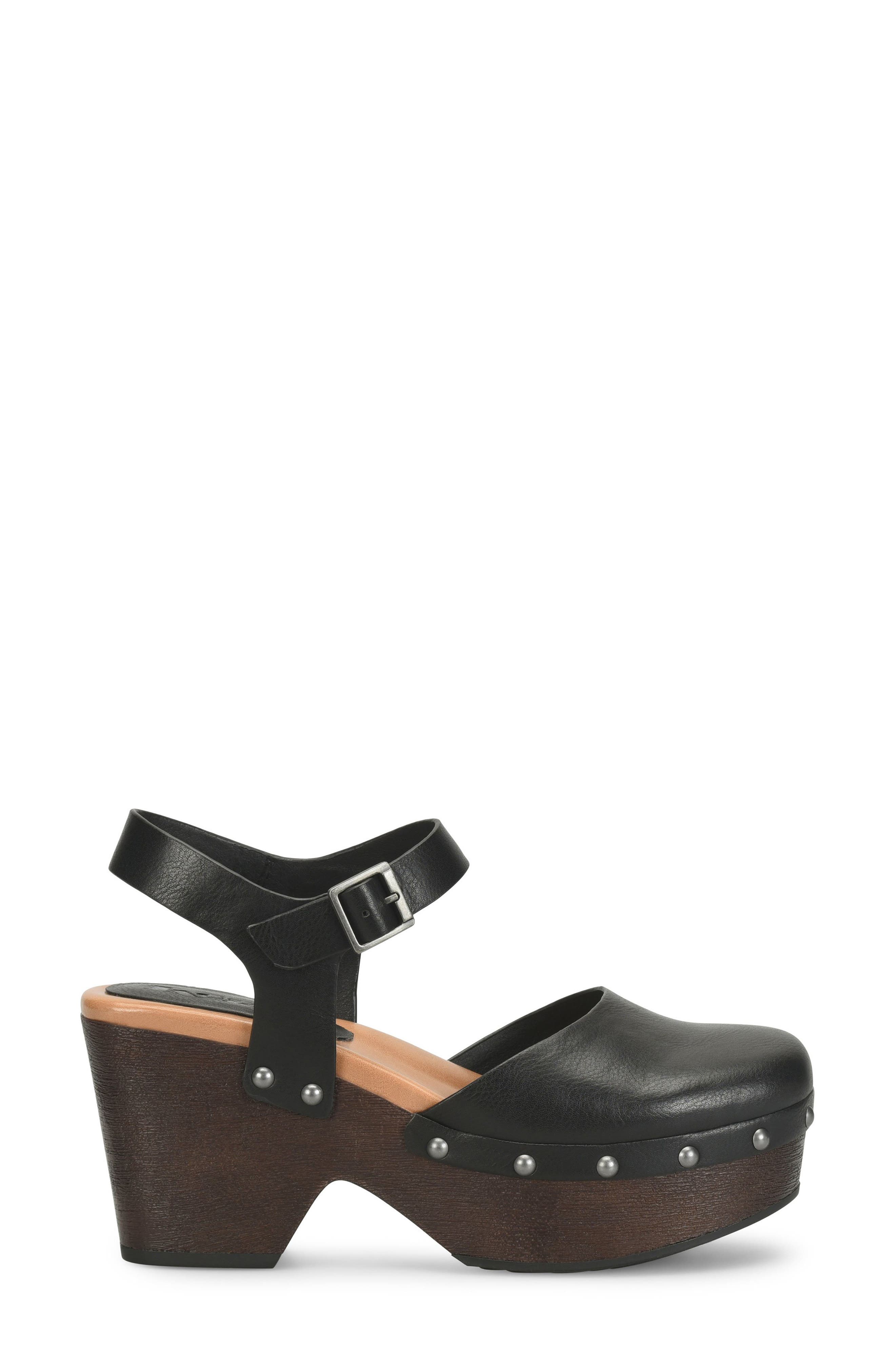 KORKS Lapra Platform Clog, Alternate, color, Black