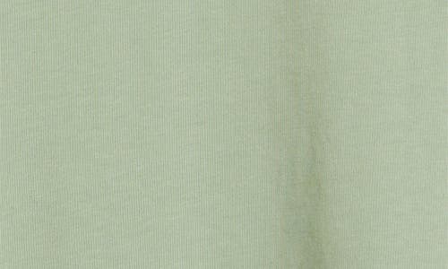 Memory Lane Oversize Maison Crop Graphic T-shirt In Green