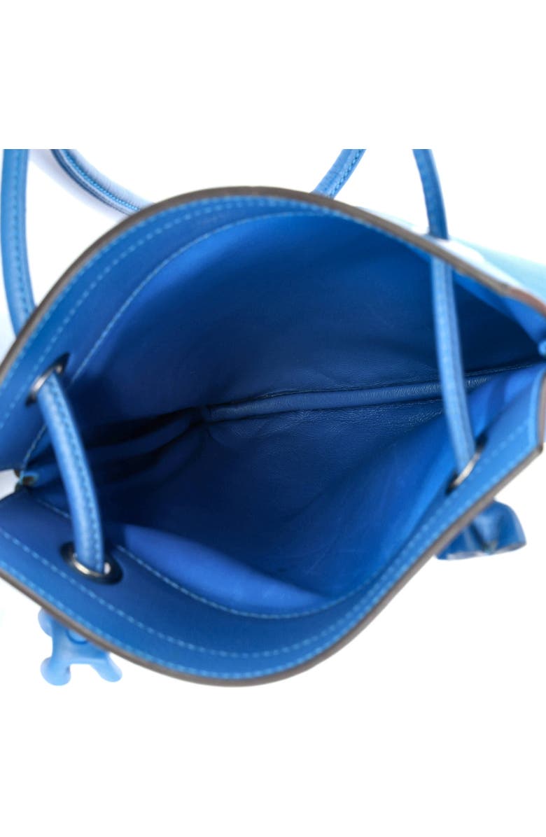 Pre-Owned Hermes Aline Bag Milo Lambskin and Swift Mini, Alternate, color, Bleu Frida