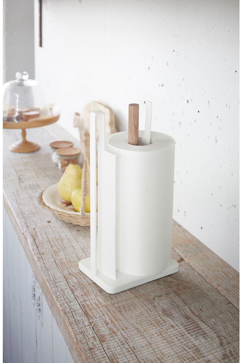 Paper Towel Holder, Alternate, color, WHITE