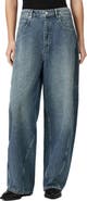 AllSaints Carter Stripe Barrel Leg Jeans
