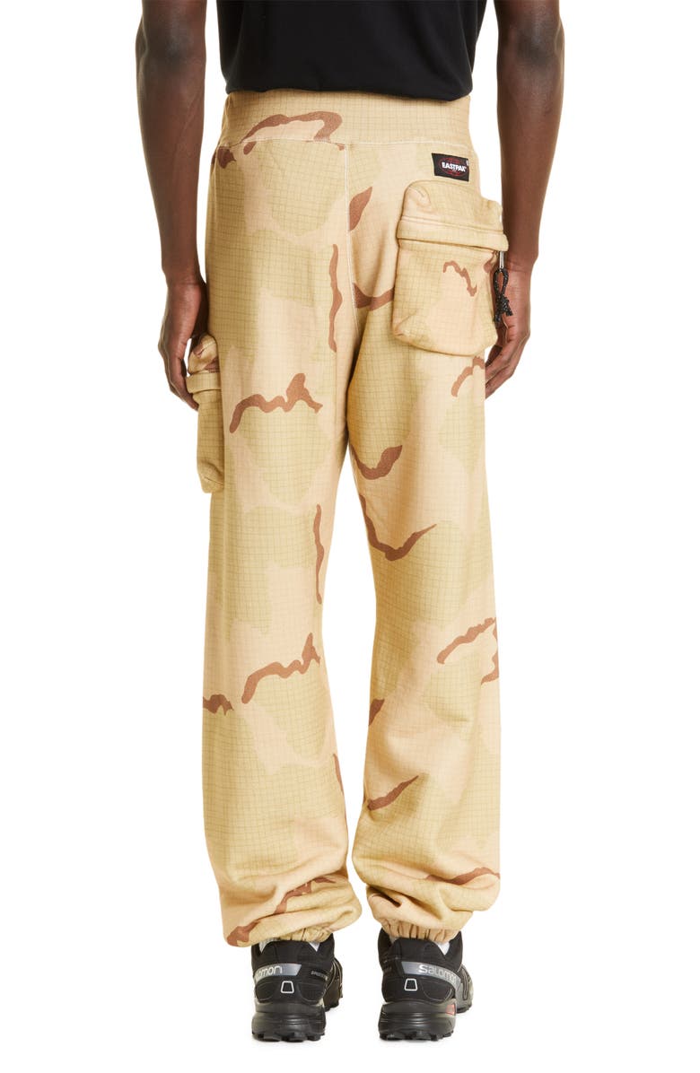 Undercover x EASTPAK Men's Abstract Camo Cotton Joggers, Alternate, color,
