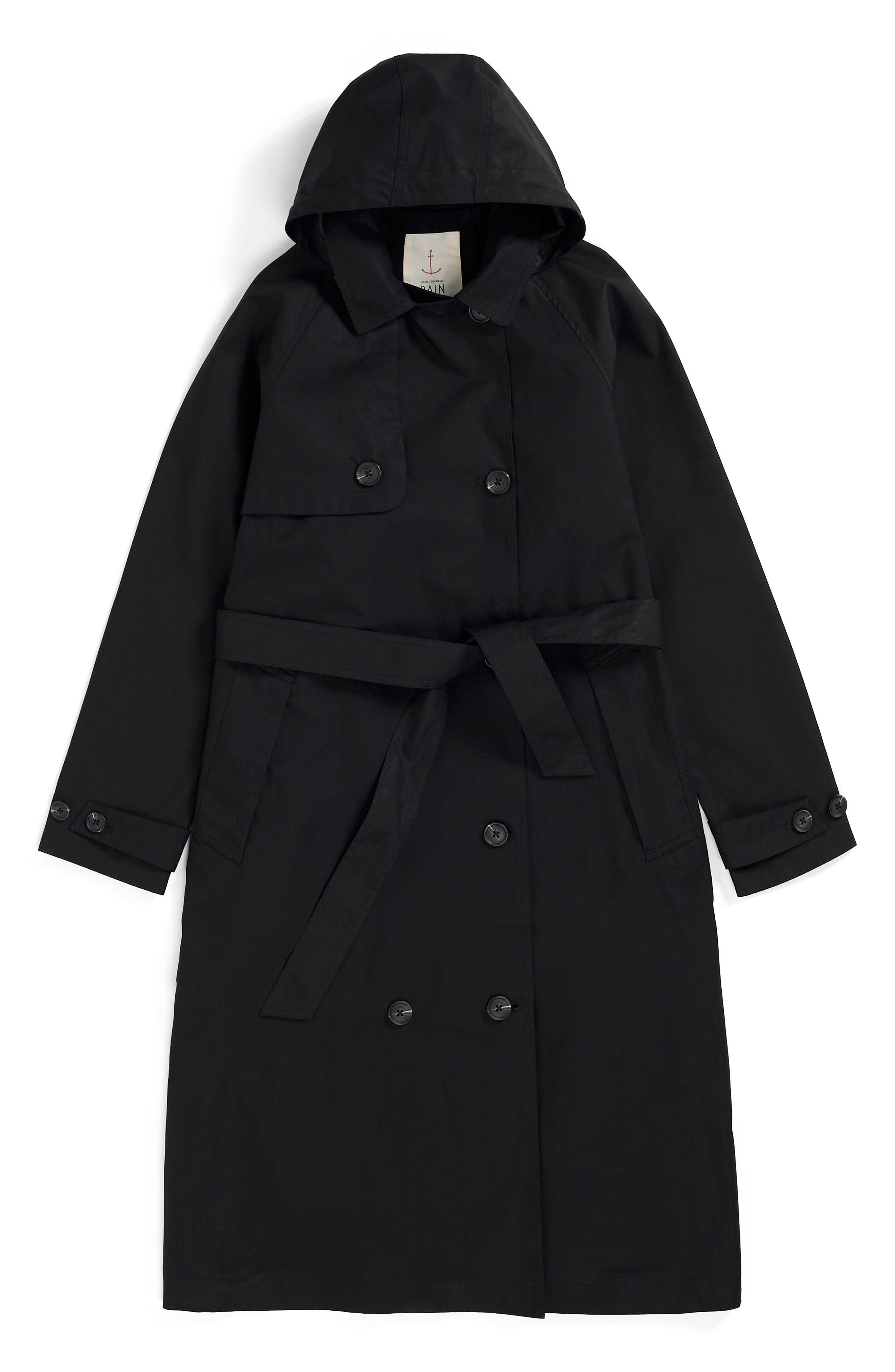 Seasalt Cornwall Penweathers Waterproof Organic Cotton Trench Coat — фото 3
