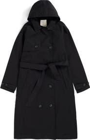 Seasalt Cornwall Penweathers Waterproof Organic Cotton Trench Coat