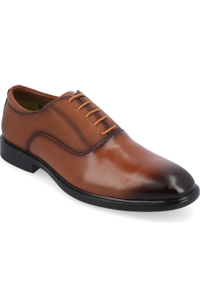 VANCE CO Vincent Vegan Leather Plain Toe Oxford, Main, color,