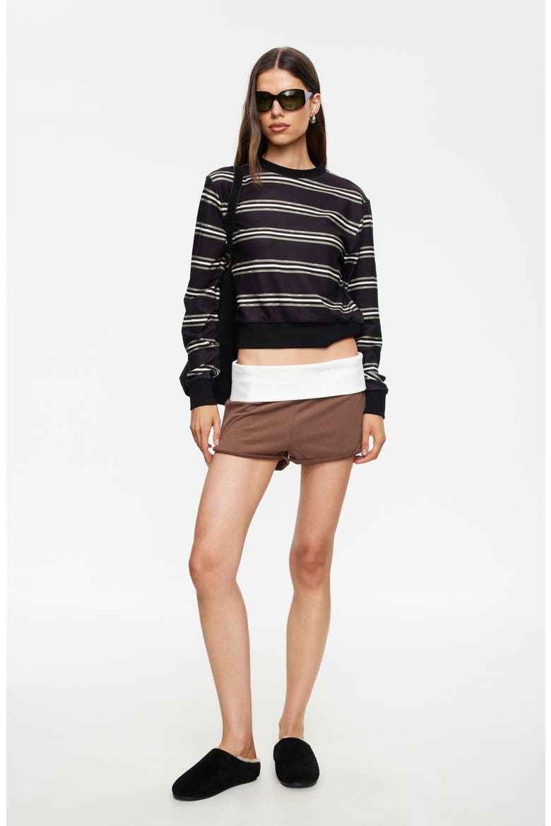 Leisure Shorts, Alternate, color, CHOCOLATE