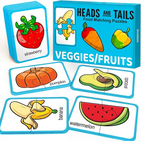Memory Matching Puzzle Set for Toddlers