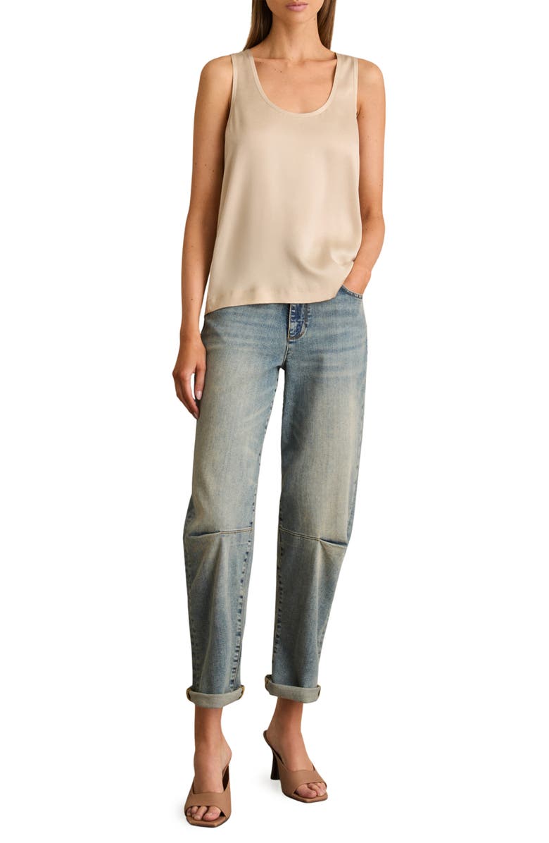 Reiss Ruby Scoop Neck Tank, Alternate, color, Neutral