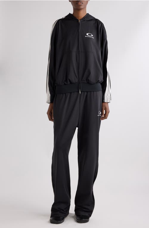Balenciaga Loop Sports Icon Full Zip Hoodie In Multi