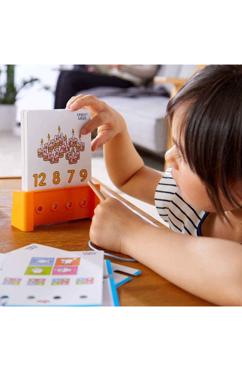 HABA Logic! CASE Starter Set - Brain Teaser Puzzles and Car Games for Kids Ages 4-8, A Handheld Game to Develop Critical Thinking for Kids, Alternate, color, Yellow Multi