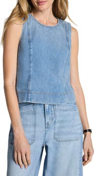 SPANX® Lightweight Denim Shell Tank