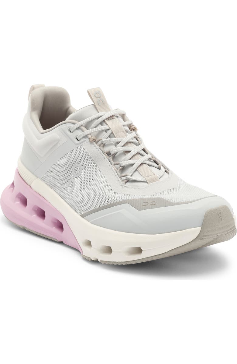 On Cloudnova X Training Sneaker, Main, color, Glacier/ Sakura