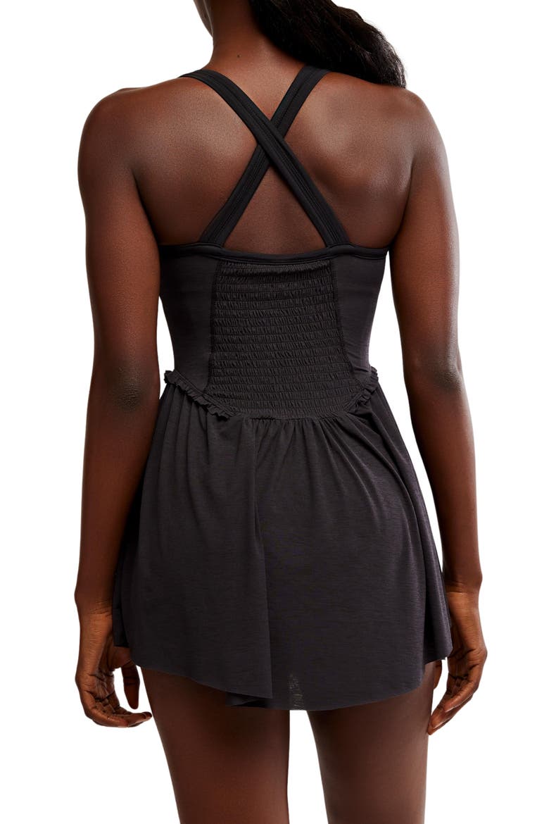 FP Movement Smockin' Hot Dress, Alternate, color, BLACK