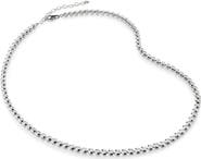 Monica Vinader Lab Grown Diamond Bezel Tennis Necklace