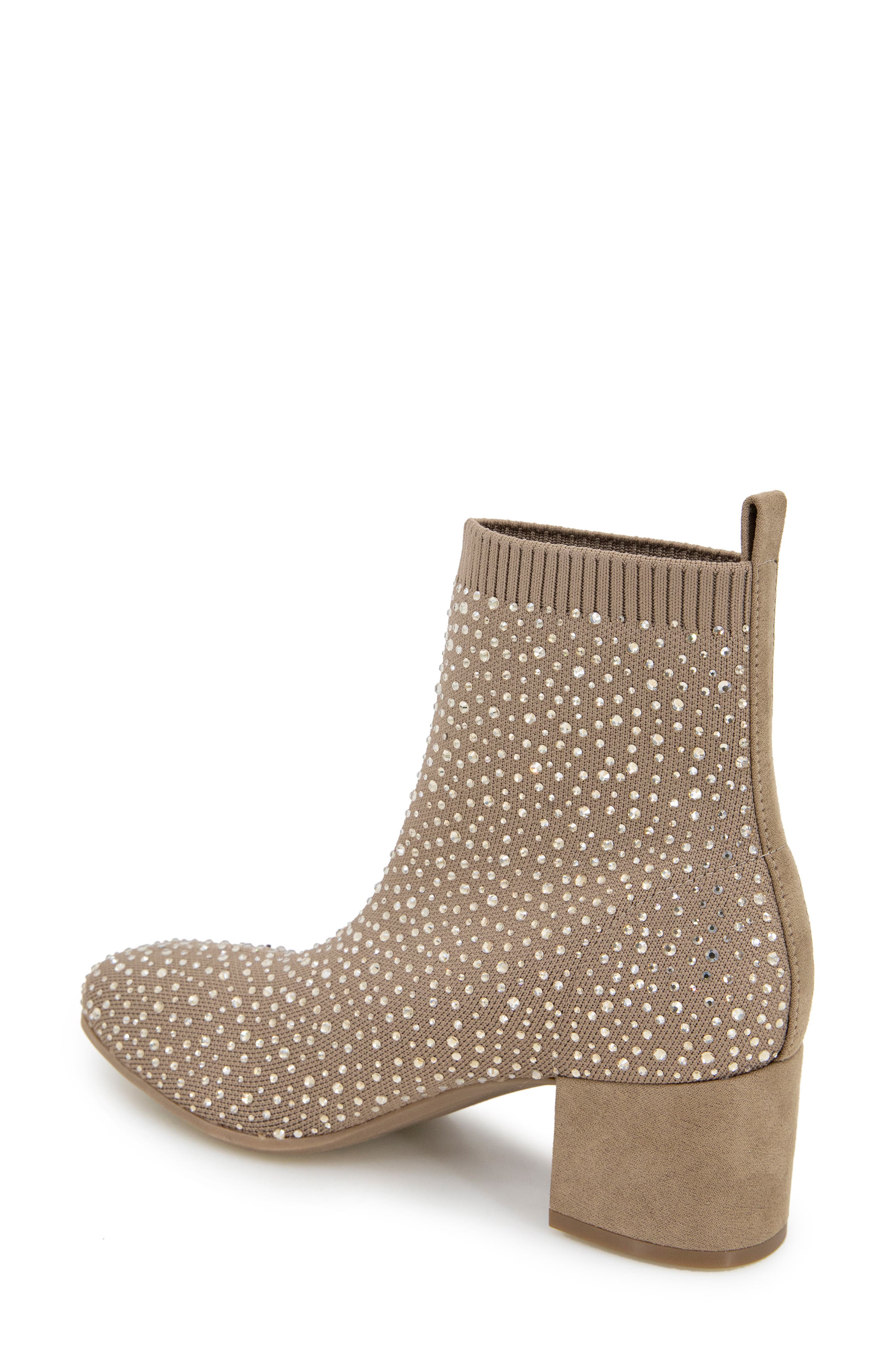 Rida Stretch Bootie Women), Alternate, color, SHITAKE KNIT