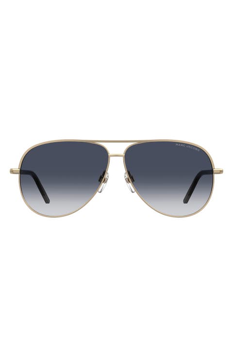 61mm Gradient Pilot Sunglasses