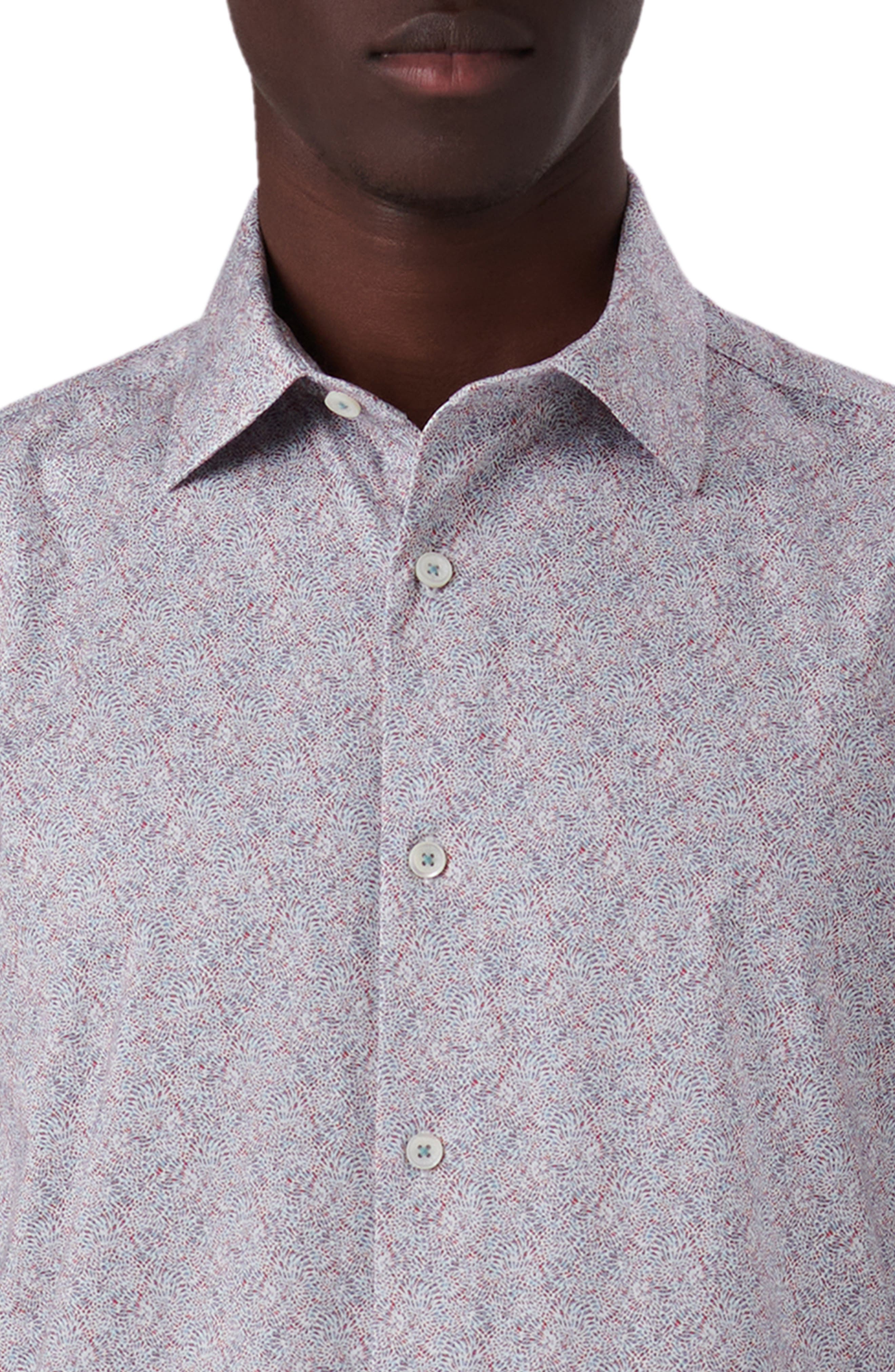 Miles OoohCotton Floral Short Sleeve Button-Up Shirt - image 2