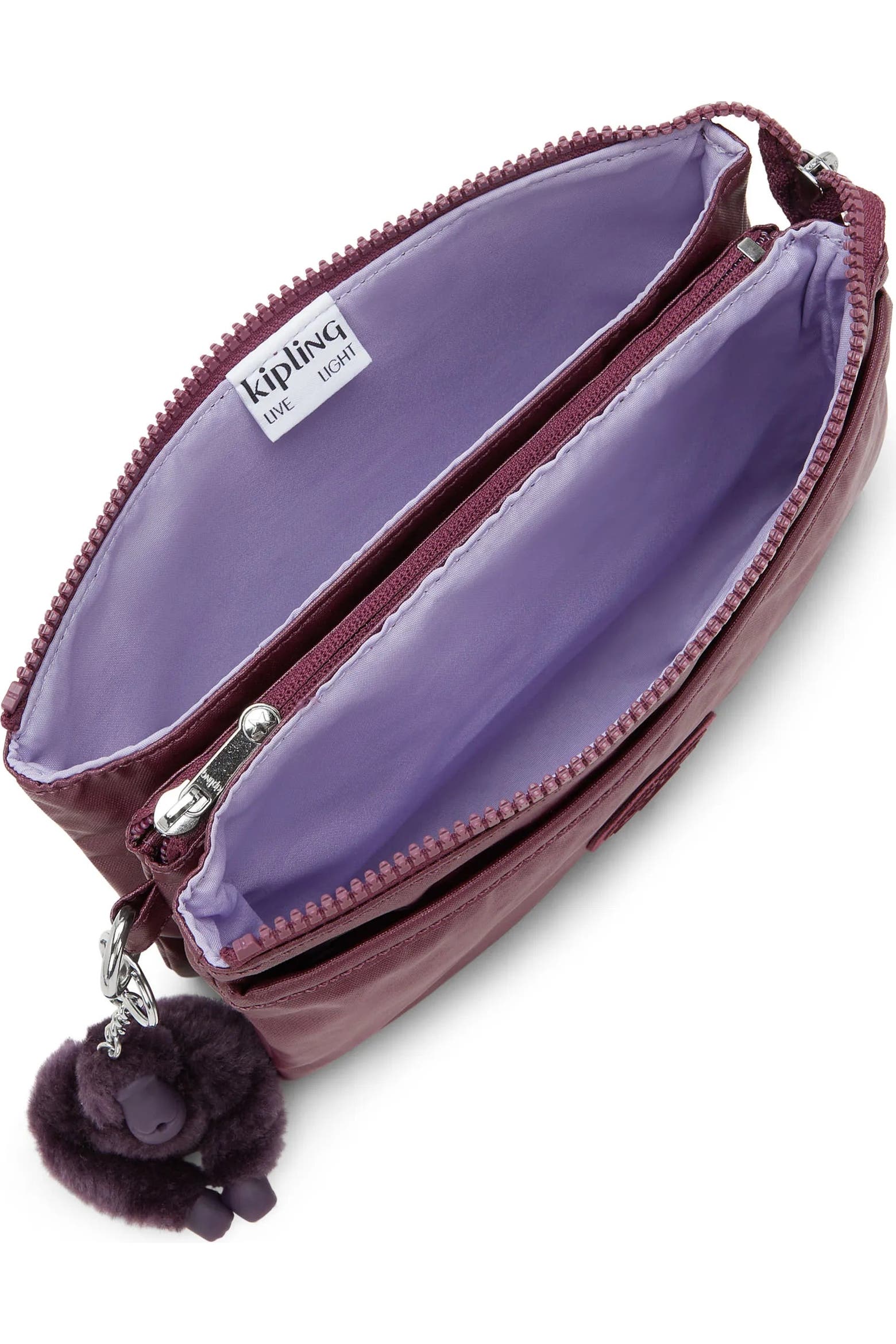 Shimmer Dc Kipling Riri Shimmer Crossbody Bag | Nordstrom