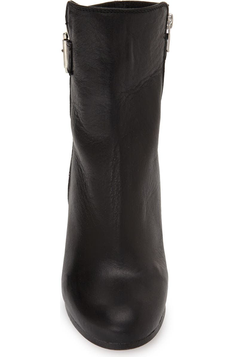 Topshop 'Mega Buckle' Bootie, Alternate, color,