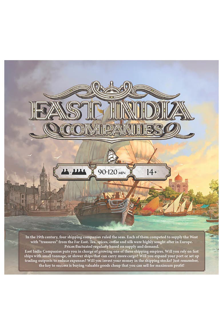 East India Companies Strategy Board Game, Alternate, color, Multicolored