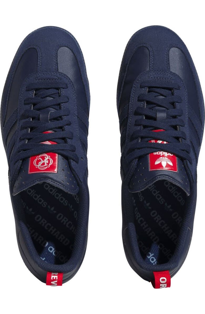 adidas Men's adidas Navy Orchard x New England Revolution Skateboarding Samba Shoe, Alternate, color,